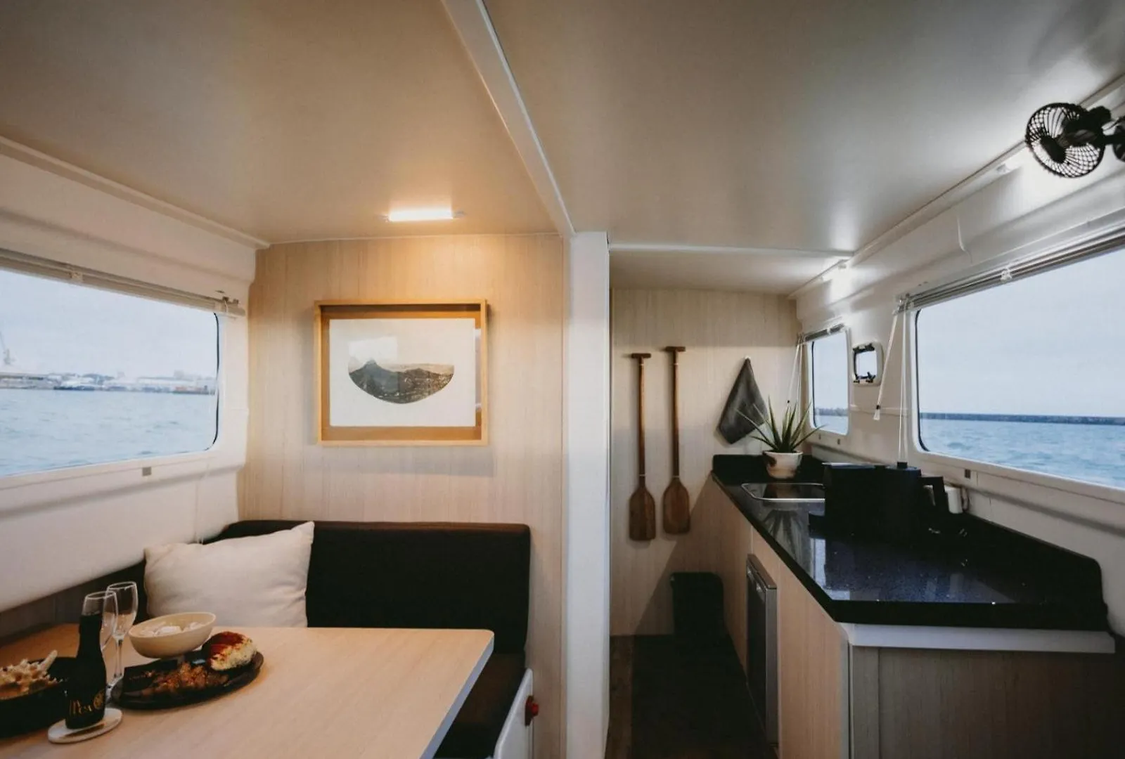 Waterfront Houseboat location